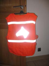 gilet fluo customis